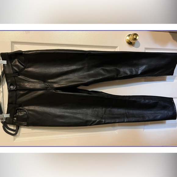 Abercrombie & Fitch Leather Skinny Pants - Picture 2 of 2